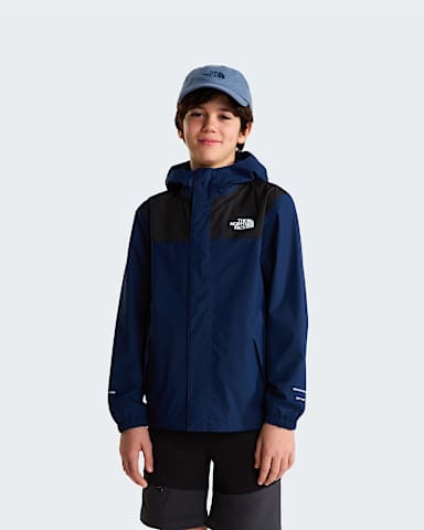 Boys Antora Rain Jacket TNF Summit Navy HERO