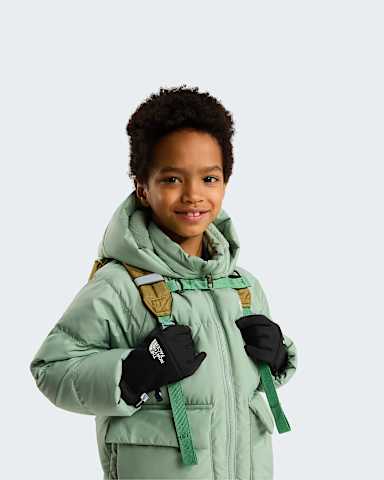 Gants recycls Etip pour enfant TNF TNF Black ALT1