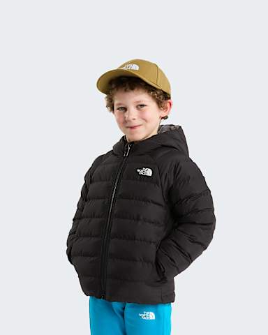 Kids Reversible Perrito Jacket TNF TNF BlackSmoked Pearl HERO