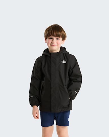 Kids Warm Antora Rain Jacket TNF TNF BlackTNF Black HERO