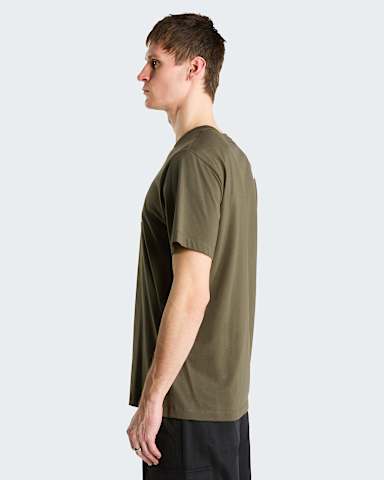 Mens Evolution Half Dome Regular TShirt TNF New Taupe Green alt2