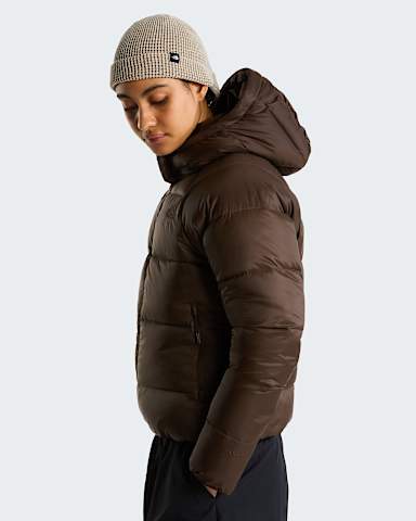 Womens Hydrenalite City Down Hooded Jacket TNF Dark Chestnut alt2