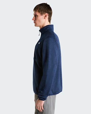 Casaco polar com fecho de correr de 14 TNF Performance para homem TNF Summit Navy Dark Heather alt2