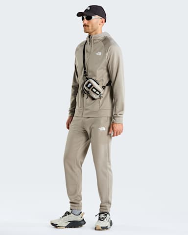 Sudadera con cremallera integral Reaxion 20 para hombre TNF Stone Slab Dark Heather ALT1