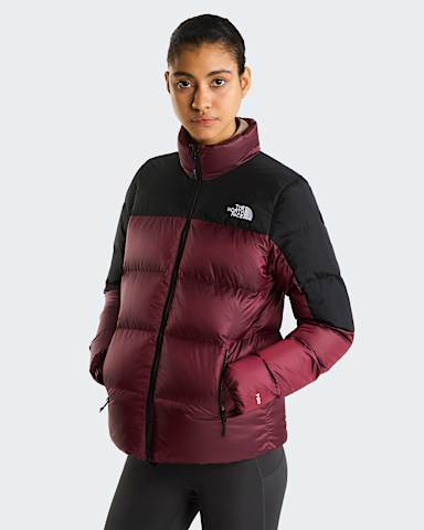 Diablo 20donsjas voor dames TNF Burgundy Crush Black HeatherTNF Black hero