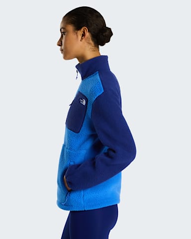 Womens Yumiori FullZip Fleece Jacket TNF Active BlueBold Blue ALT2