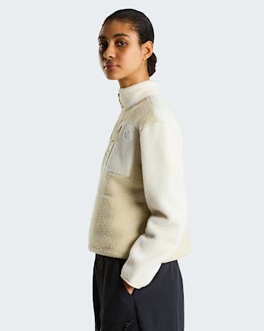 Damska kurtka polarowa z zamkiem o dugoci 14 Yumiori TNF Desert StoneWhite Dune alt2