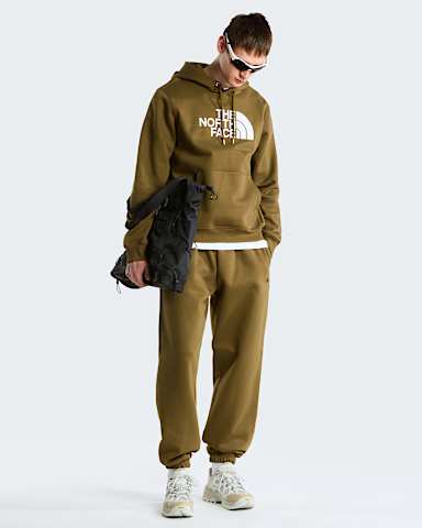 Mens TNF Essential Drew Peak Regular Hoodie TNF Caraway Seed alt1