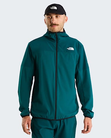 Mens Mountain Athletics Ushba Hooded Jacket TNF Pacific Teal HERO