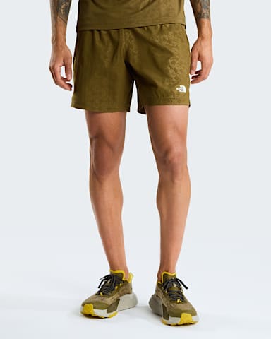 Mens 247 Pentadome Embossed 7 Shorts TNF Caraway Seed HERO
