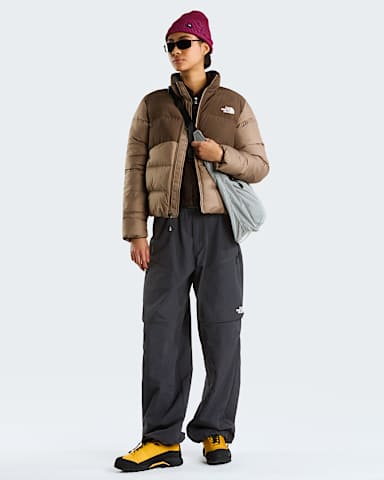 Womens Saikuru Jacket TNF GarnetSmokey Brown ALT1
