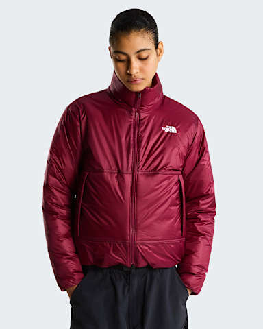 Pertex Explore Jacke Damen TNF Burgundy Crush HERO