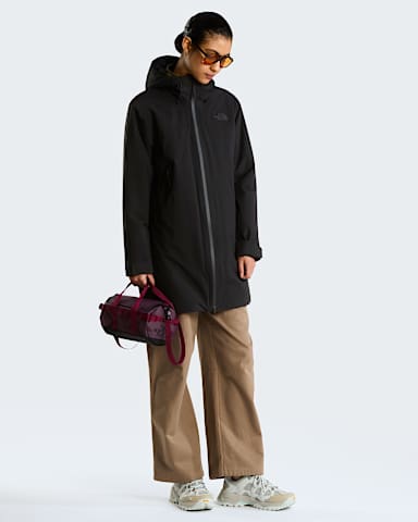 Parka ligera con capucha TNF Range para mujer TNF TNF Black ALT1