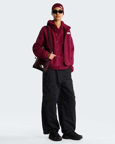Giacca in pile Cragmont da donna TNF Burgundy Crush ALT1