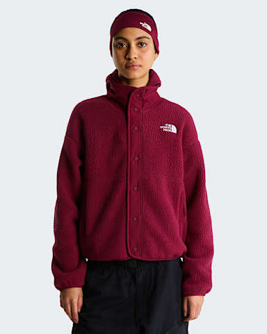 Giacca in pile Cragmont da donna TNF Burgundy Crush HERO