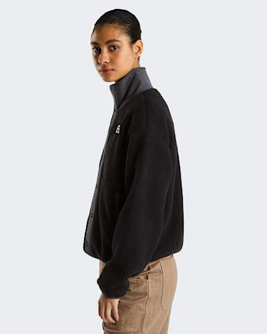 Cragmont Fleecejas voor dames TNF TNF BlackAnthracite Grey ALT2