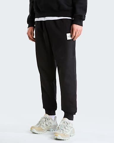Pantalones de chndal rectos y ajustados Half Dome para hombre TNF TNF Black hero