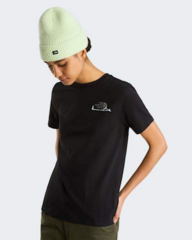 Womens Mountainscape Regular TShirt TNF TNF Black ALT1