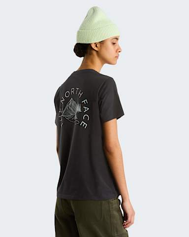Womens Mountainscape Regular TShirt TNF TNF Black HERO