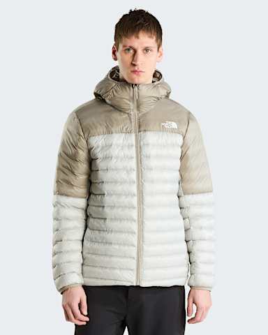 Mens Terra Peak Hooded Jacket TNF Cumulus CloudStone Slab hero