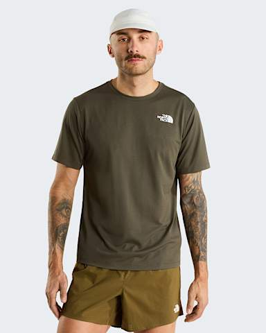 Mens 247 TShirt TNF New Taupe Green HERO