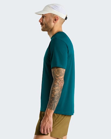 Mens 247 TShirt TNF Pacific Teal ALT2