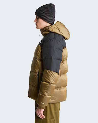 Mens Diablo Down 20 Hooded Jacket TNF Khaki Stone Black HeatherTNF Black alt2