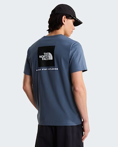 Camiseta recta NSE Box Evolution para hombre TNF Granite Grey hero