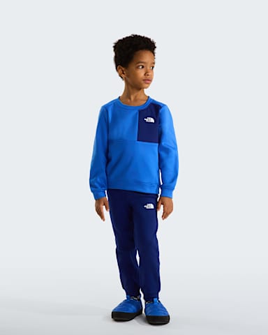 TNF Performance Fleece TwoPiece Set Barn TNF Active BlueBold Blue ALT1
