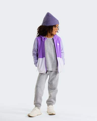 Glacier FullZip Hooded Fleece Barn TNF Elevation PurpleIce LilacPale Plum ALT1