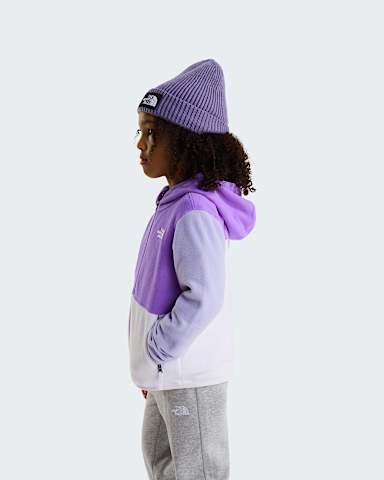 Glacier FullZip Hooded Fleece Barn TNF Elevation PurpleIce LilacPale Plum ALT2