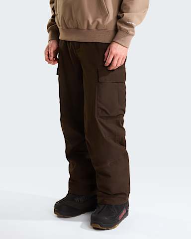 Blizzarderycargobroek voor heren TNF Dark Chestnut hero