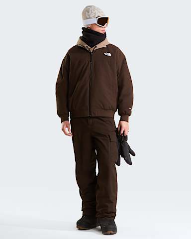 Afterburner Reversible Bomber Jacket TNF Stone SlabDark Chestnut alt2