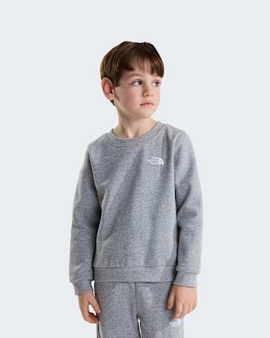 Kids Evolution Simple Dome Crew Set TNF TNF Pale Grey Heather HERO