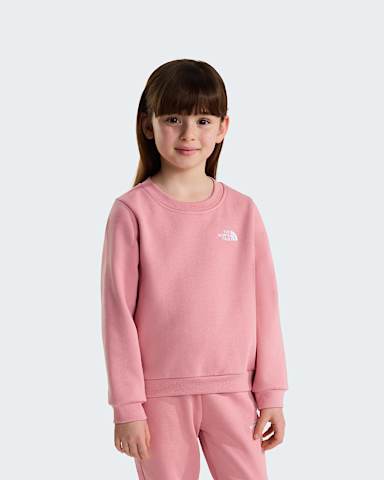 Kids Evolution Simple Dome Crew Set TNF Primrose HERO