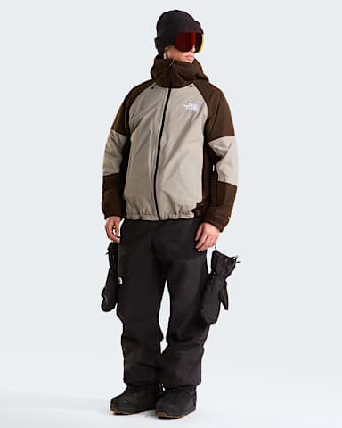 Slider Jacke Herren TNF Stone SlabDark Chestnut alt1