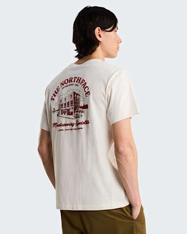 Unisex OG Store Relaxed Graphic TShirt TNF White Dune ALT2