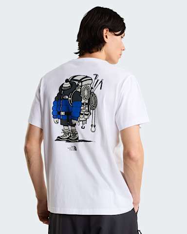 Gear Up Get Out Graphic TShirt Uniseks TNF TNF White ALT2