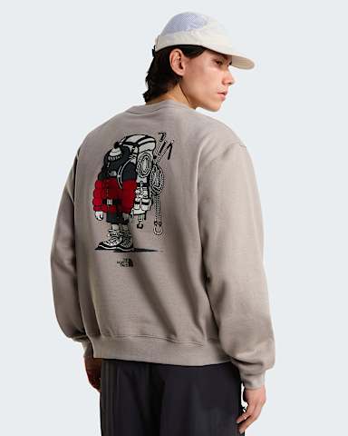 Unisex Gear Up Get Out Graphic Sweatshirt TNF Stone Slab ALT2