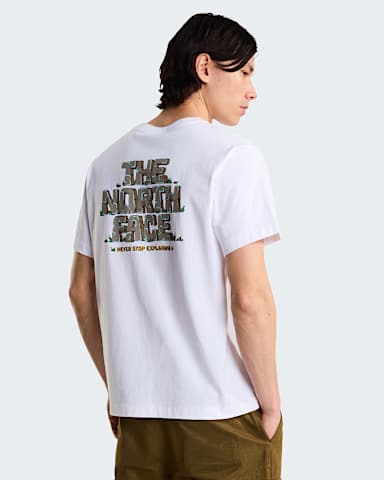 Tshirt Stone Logo Relaxed con grafica unisex TNF TNF White ALT2