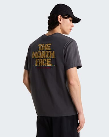 Unisex Stone Logo Relaxed Graphic TShirt TNF Anthracite Grey ALT2