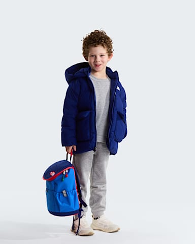 North Down FleeceLined Parka Barn TNF Bold Blue alt1