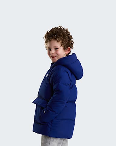 North Down FleeceLined Parka Barn TNF Bold Blue alt2