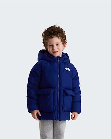 North Down FleeceLined Parka Barn TNF Bold Blue hero