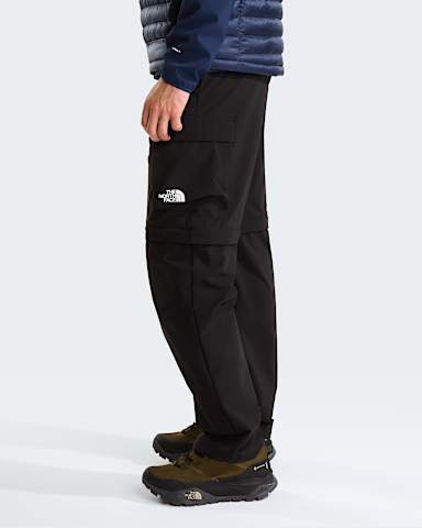 Mens Travel Convertible Trousers TNF TNF Black ALT2