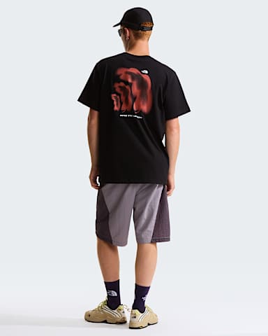 Camiseta holgada con estampado grfico Half Dome 1966 unisex TNF TNF Black alt4