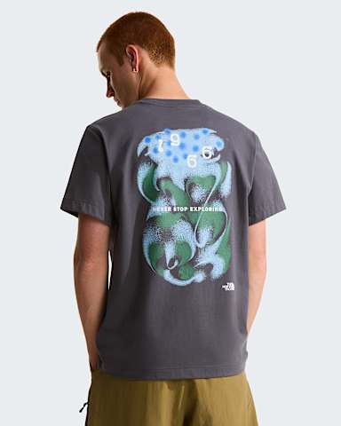 Tshirt dcontract 1966 Motion Graphic unisexe TNF Anthracite Grey ALT3