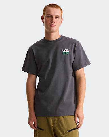 Uniseks 1966 Motion Relaxed Graphic Tshirt TNF Anthracite Grey alt4