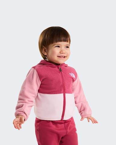 Glacier FullZip Hoodie Baby TNF Fermented ClayPale BlossomPrimrose ALT2