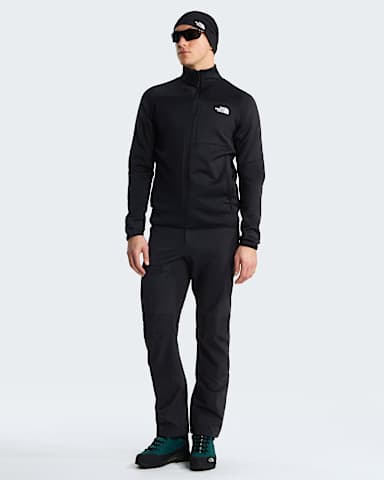 Mens Polartec Power Stretch Meteora Jacket TNF TNF Black ALT1
